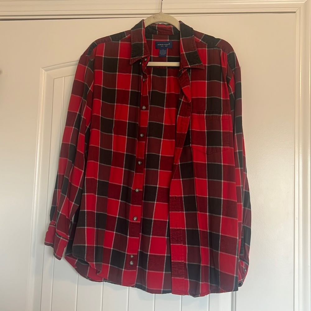 Red and black flannel